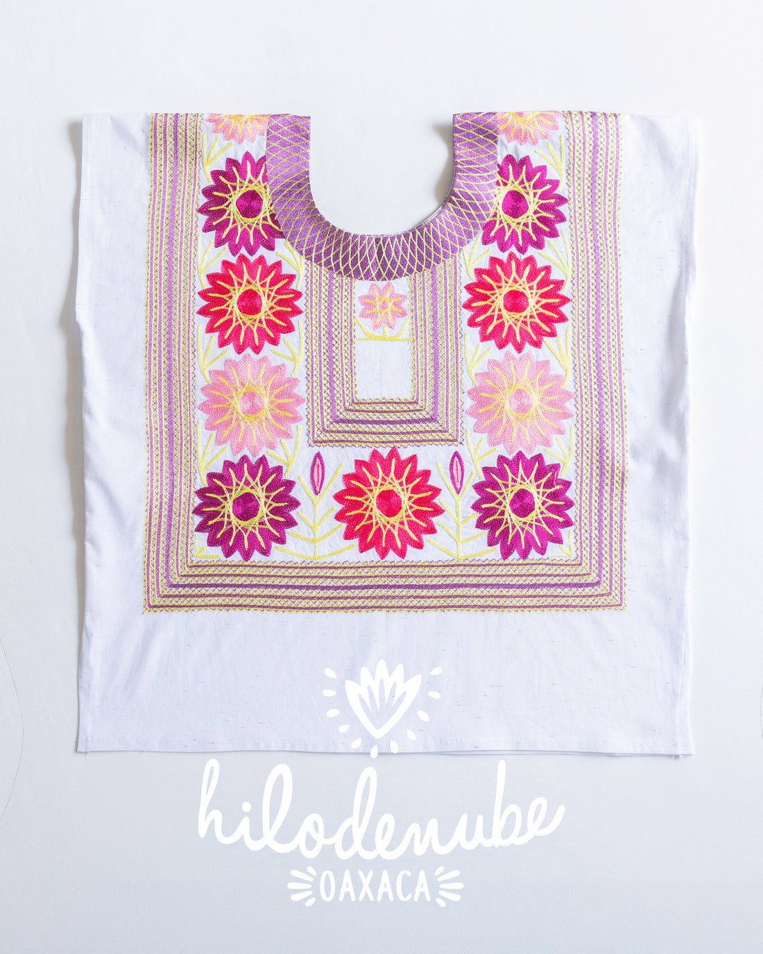 Huipiles Mamá / Hija Flor Margarita Jardín y Sol