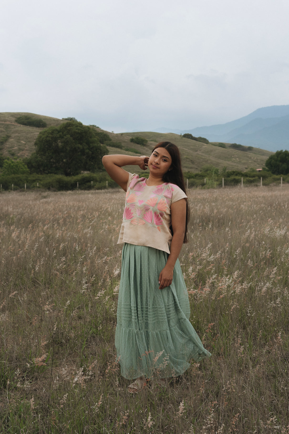 Huipil Lluvia de Magueyitos