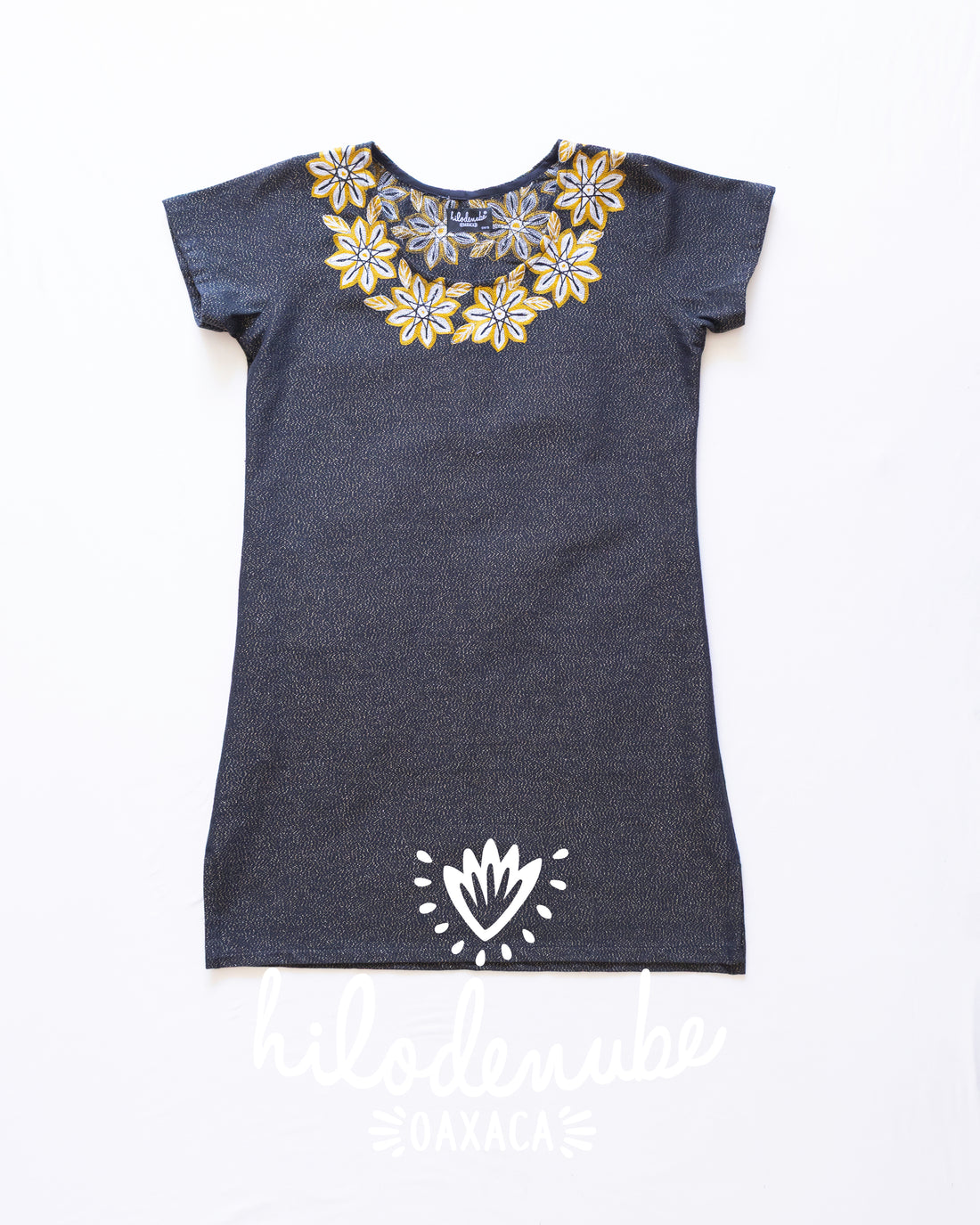 Vestido Antigua Noche Dorada