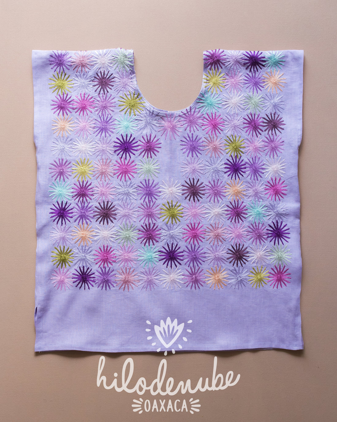 Huipil Fiesta Lila