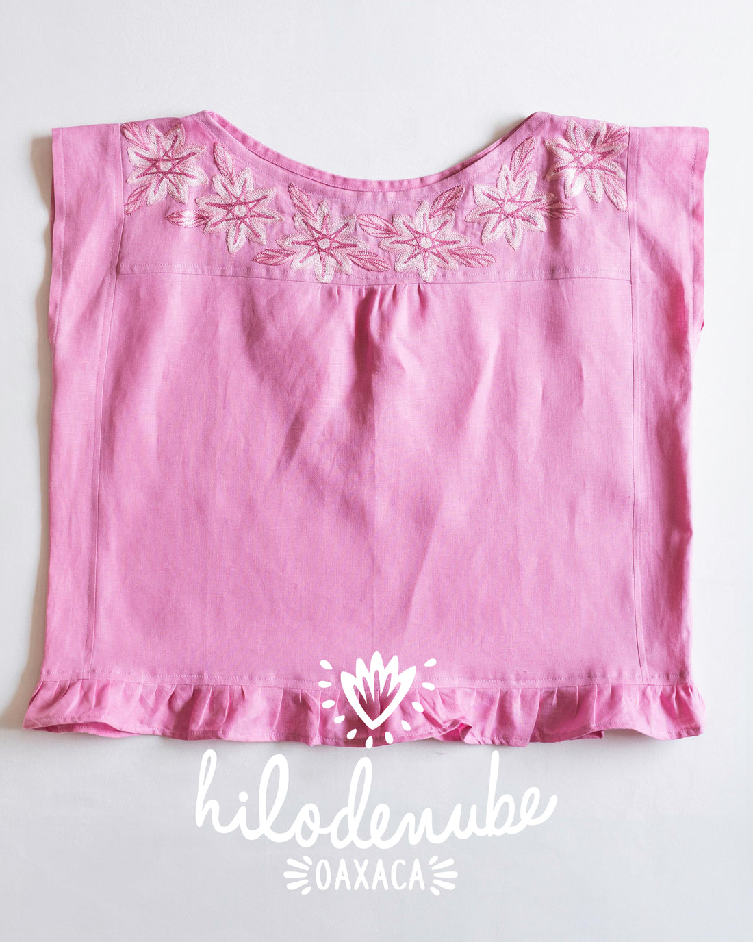 Blusa Antigua Rosa Persa