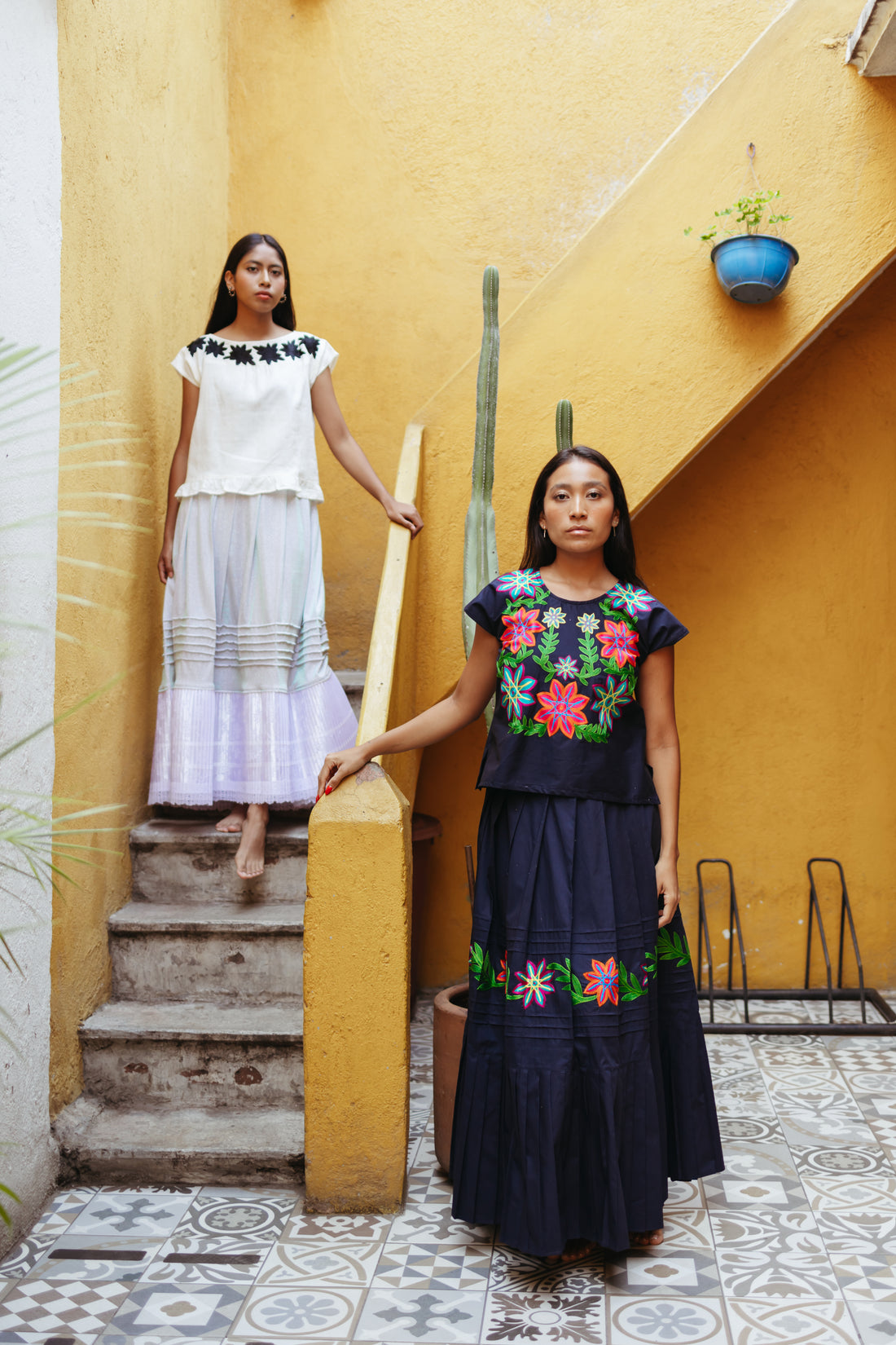 Conjunto Río Antigua Azul Marino