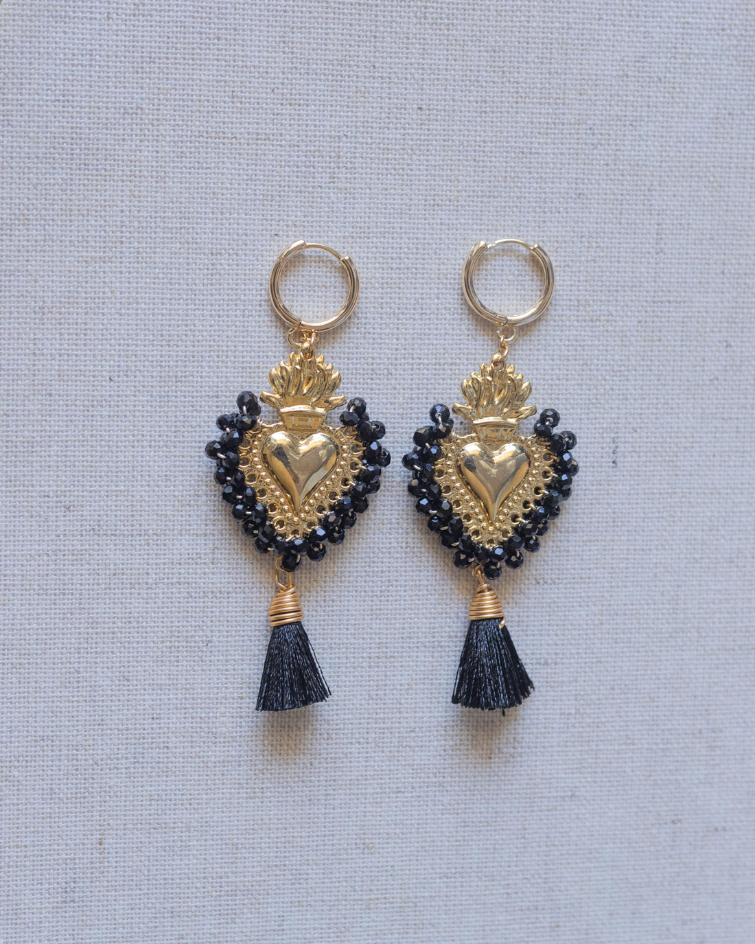 Aretes sagrado corazón