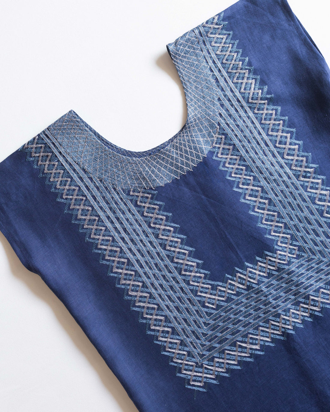 Huipil Panchito Azul Marino