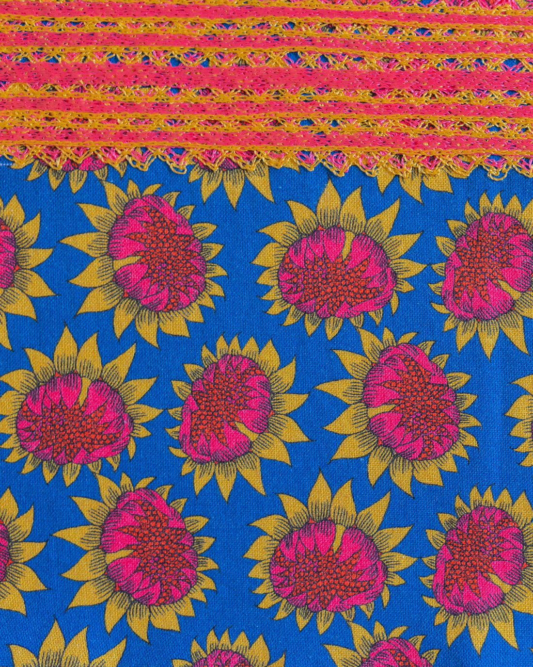 Huipil Flor Margarita Girasoles