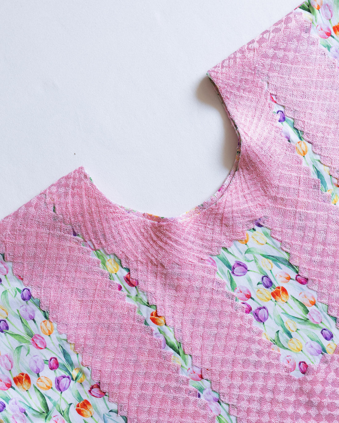 Huipil Metsk Jardín de Tulipanes