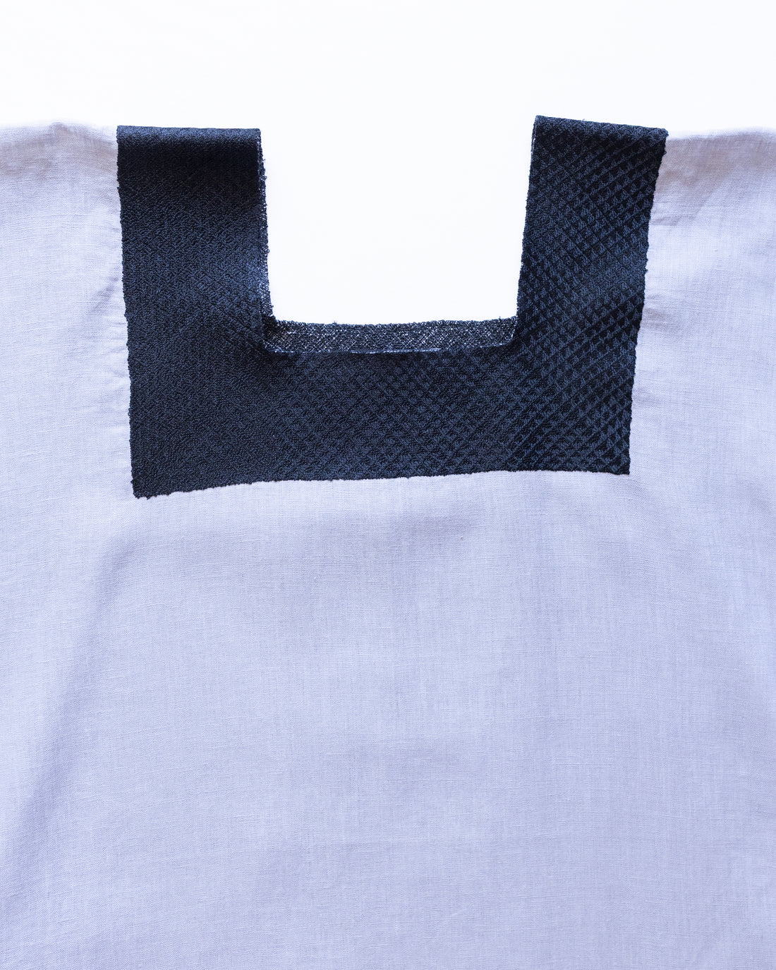 Huipil Largo Silvia Gris / Negro