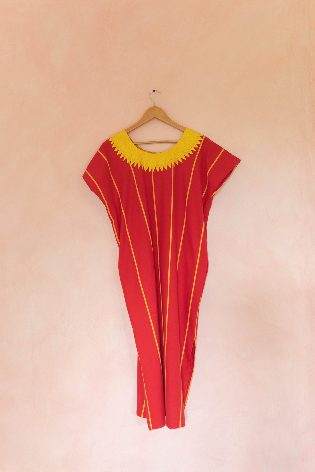 Huipil Largo Xëë Rojo / Amarillo