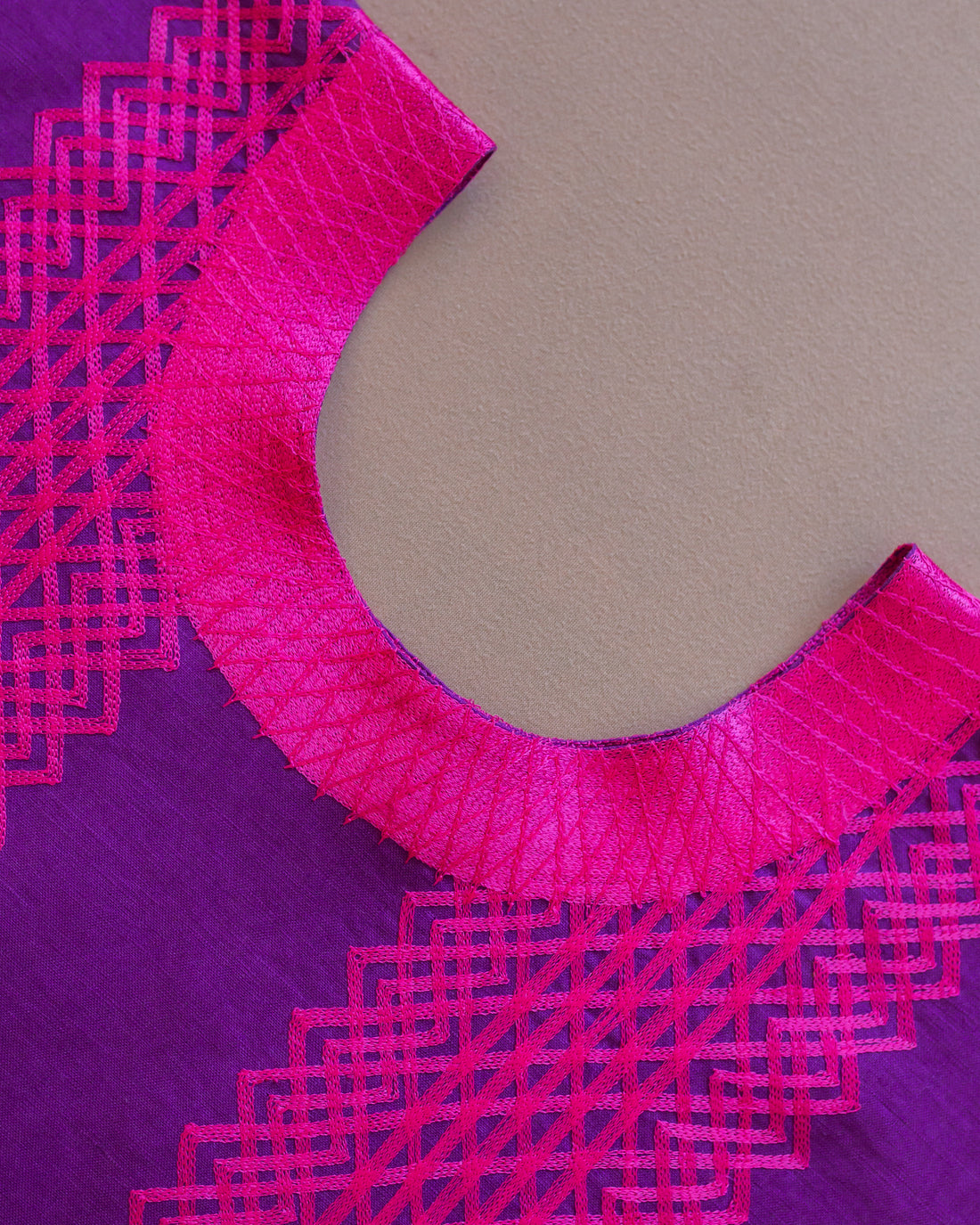 Huipil Panchito Uva / Fucsia