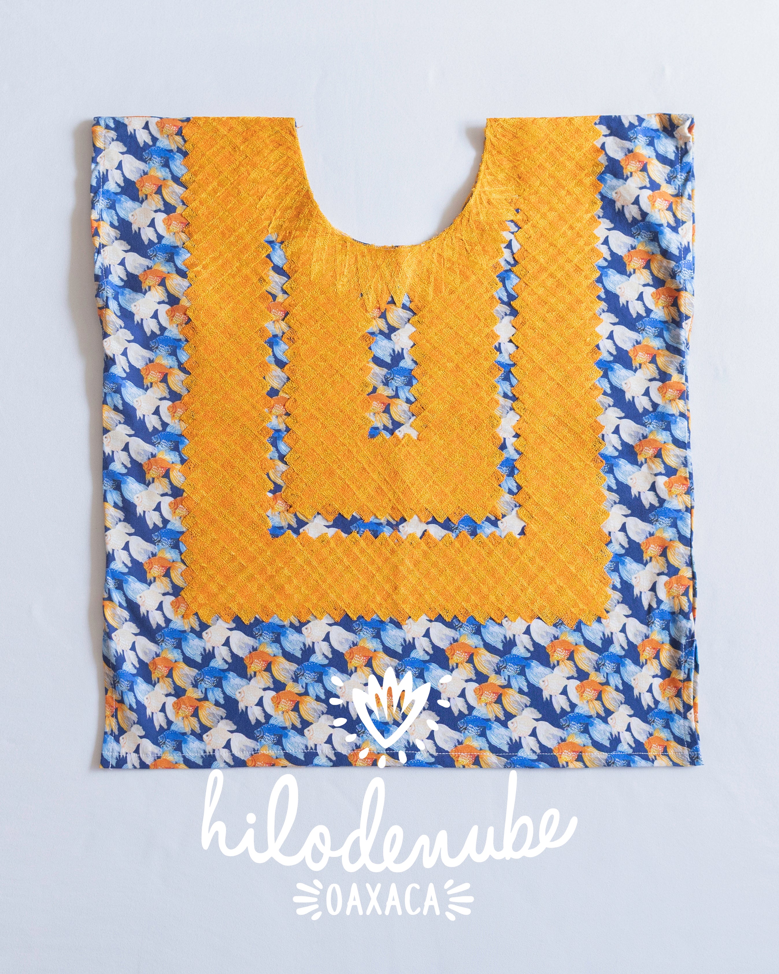 Huipil Metsk Pez Dorado