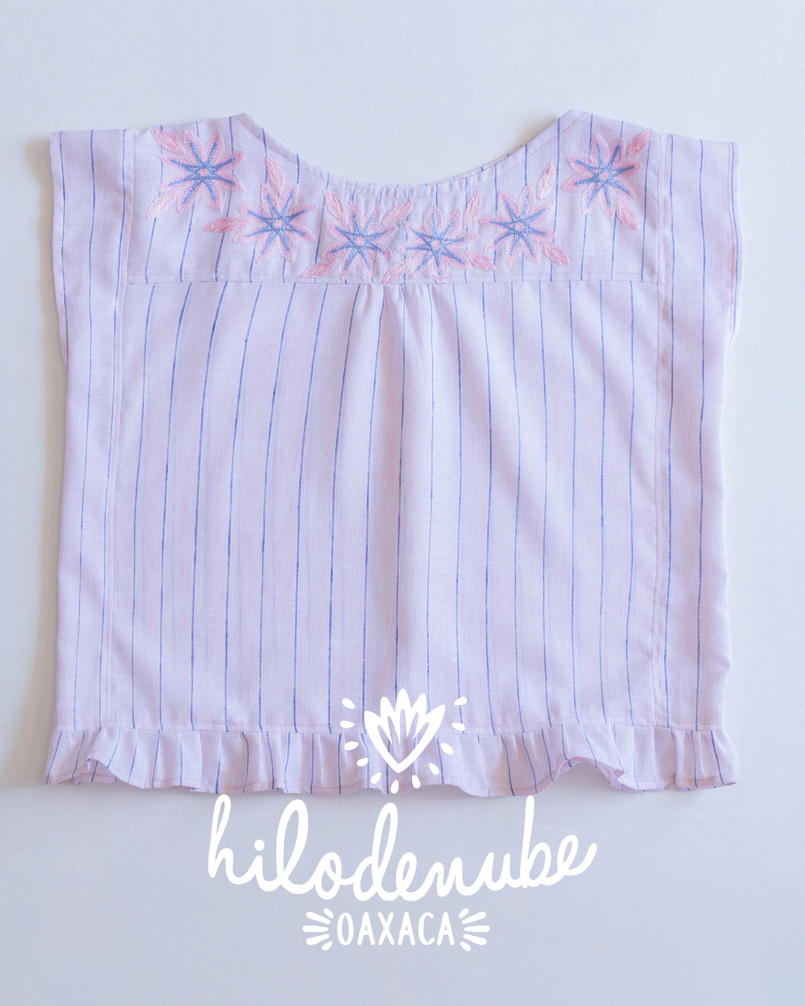 Blusa Antigua Brisa Rosa