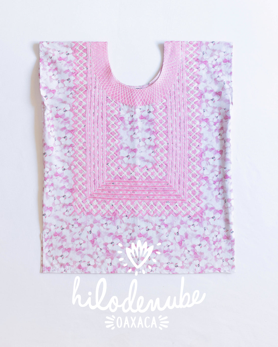 Huipil Panchito Rosa Floral