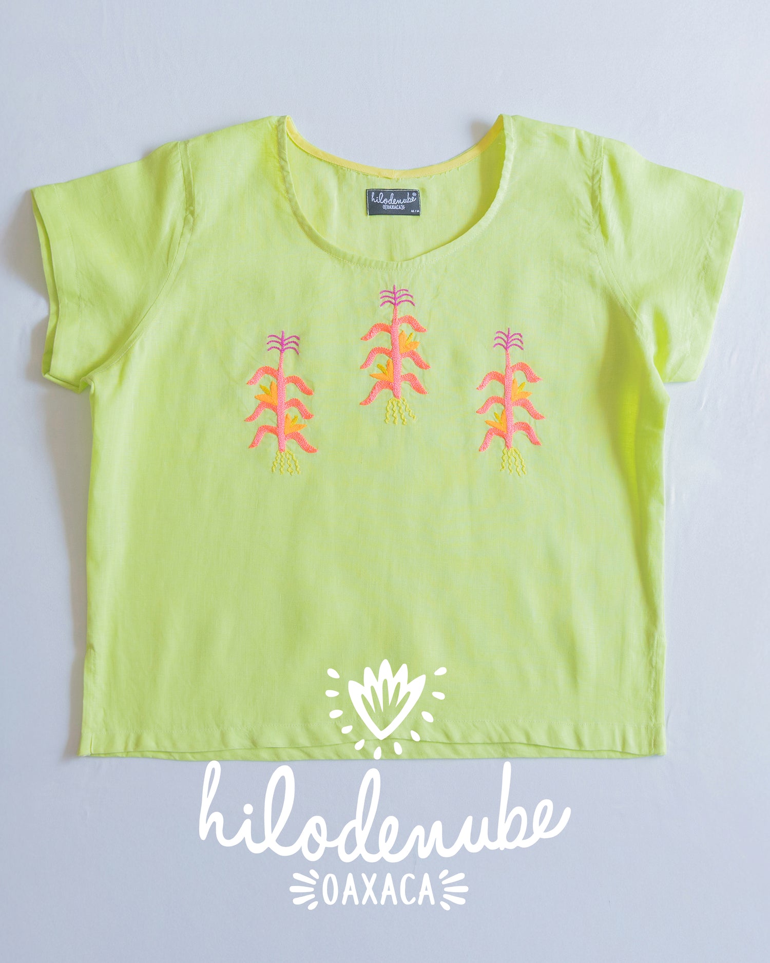 Blusa Milpa Lima / Neon