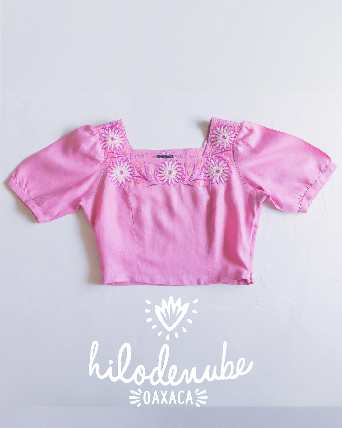 Blusa Margarita Rosa Persa