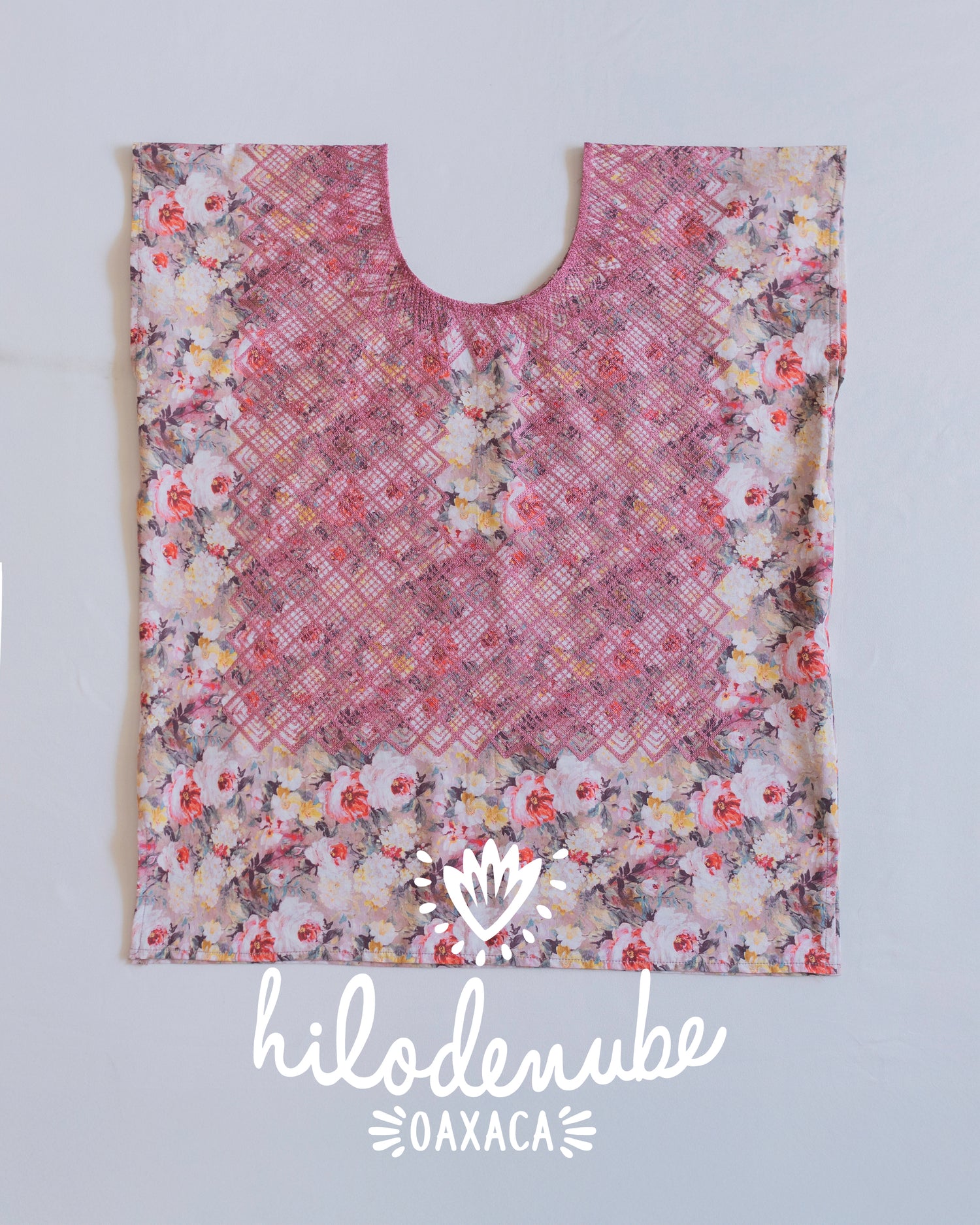 Huipil Rejita Rosa Floral