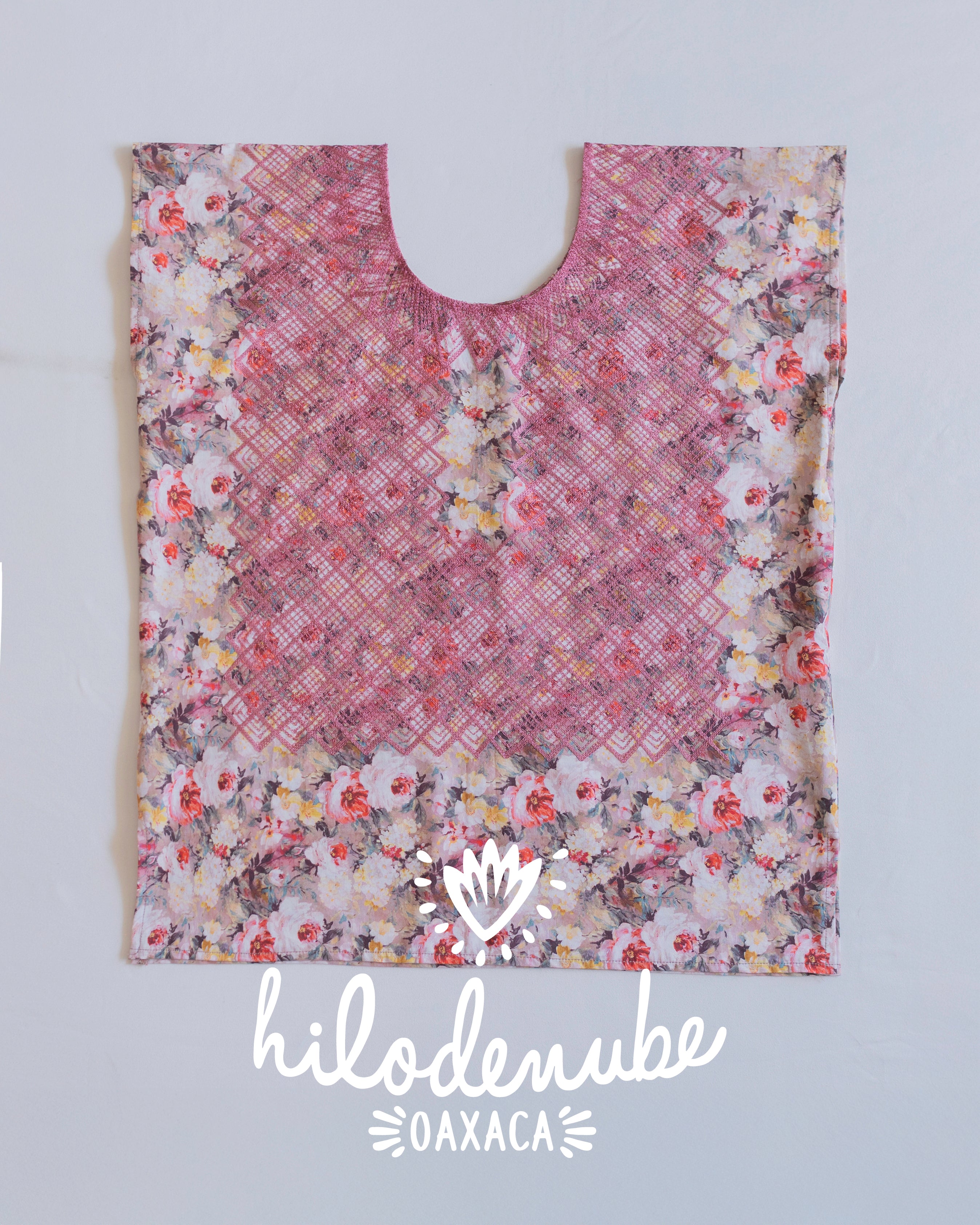 Huipil Rejita Rosa Floral