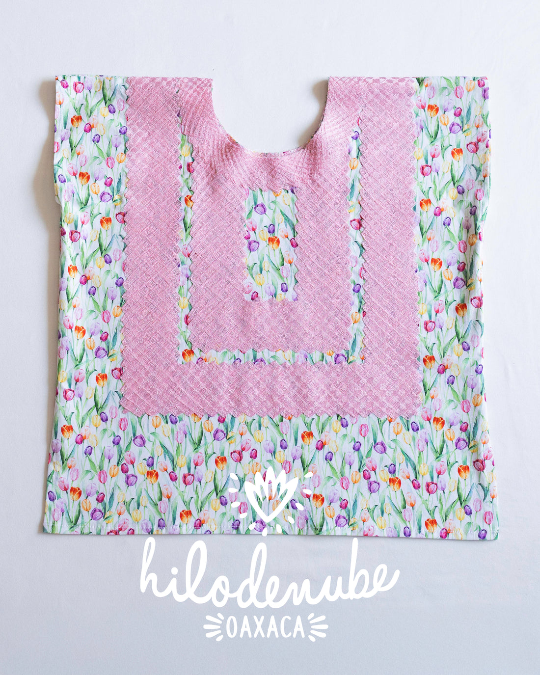 Huipil Metsk Jardín de Tulipanes
