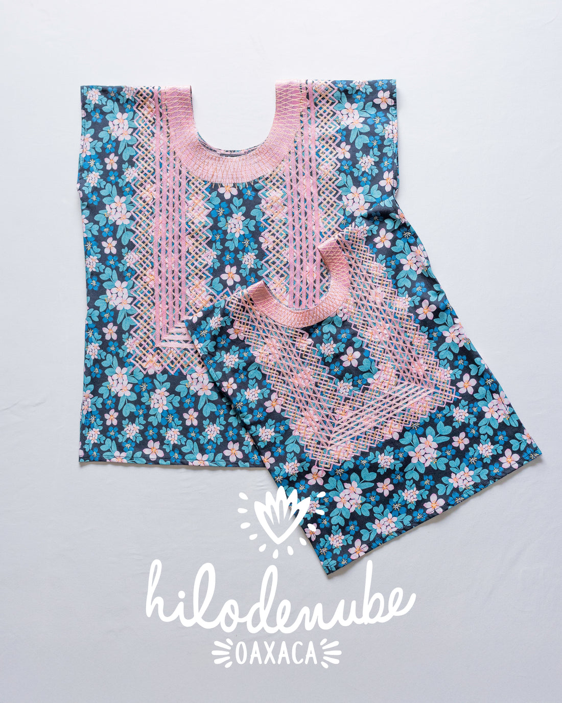 Huipiles Mamá / Hija Panchito Flor de Manzano