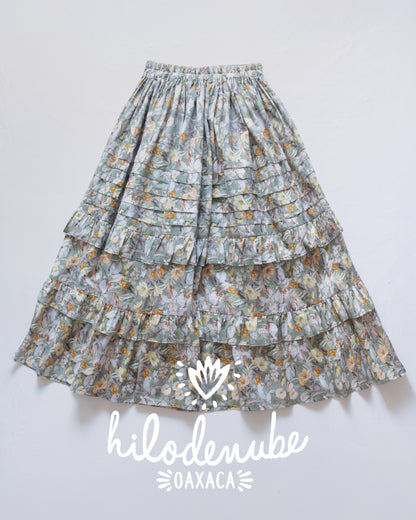 Conjunto Rejita Flores Vintage