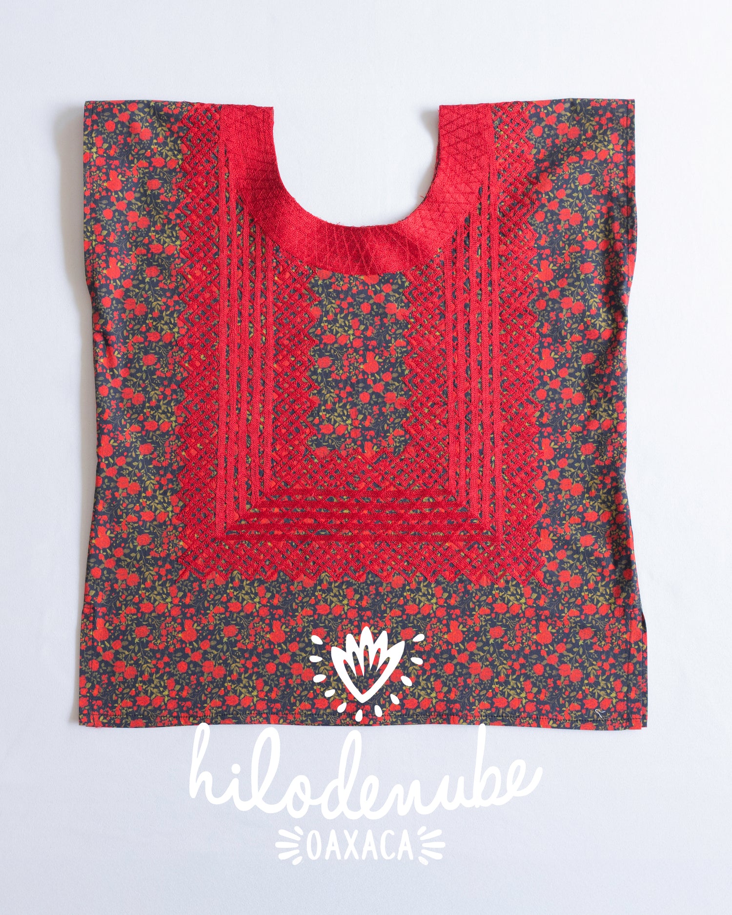 Huipil Panchito Raisin / Fuchsia