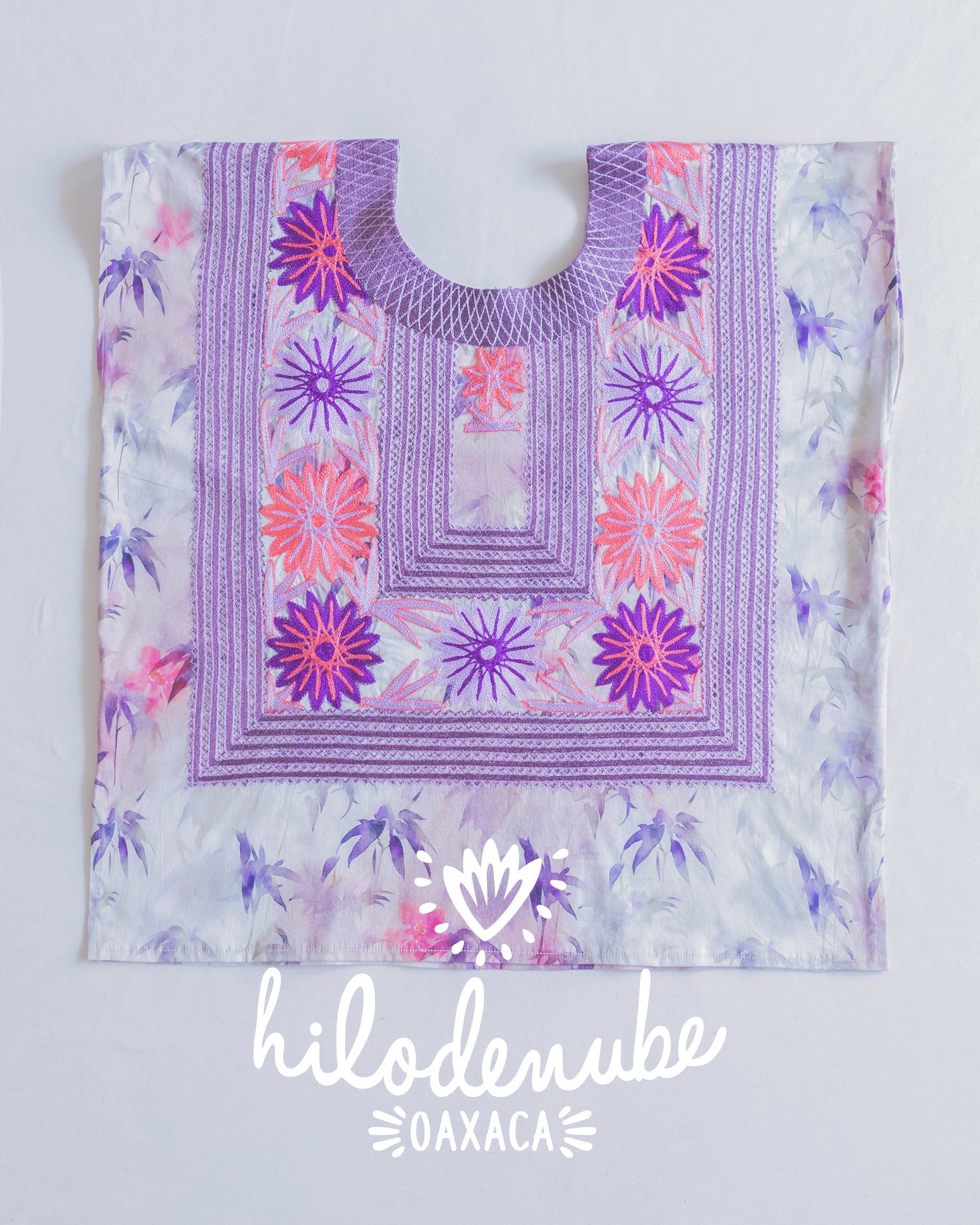 Conjunto Flor Margarita Primavera Violeta