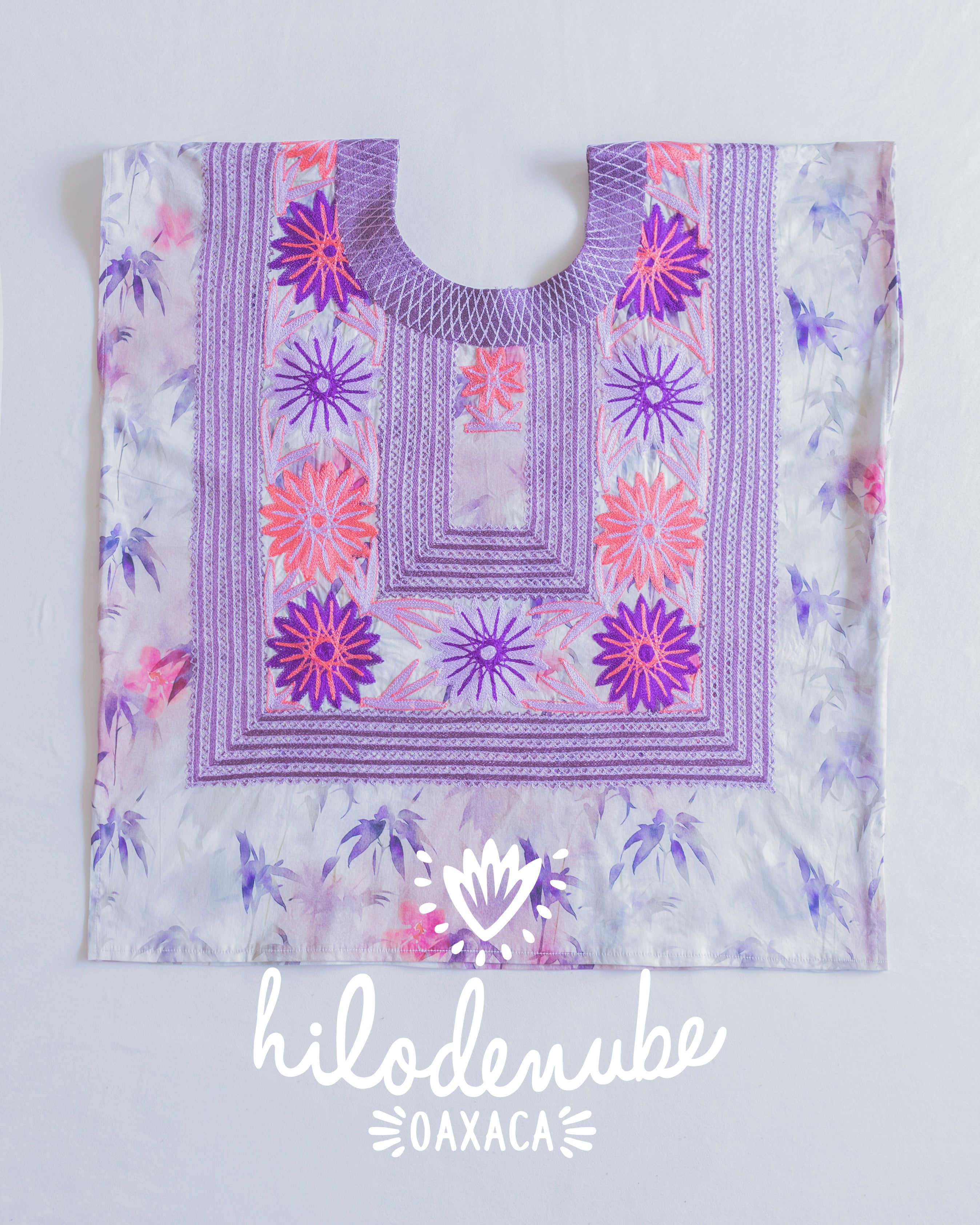 Conjunto Flor Margarita Primavera Violeta