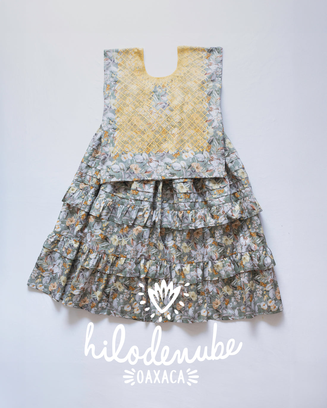 Conjunto Rejita Flores Vintage