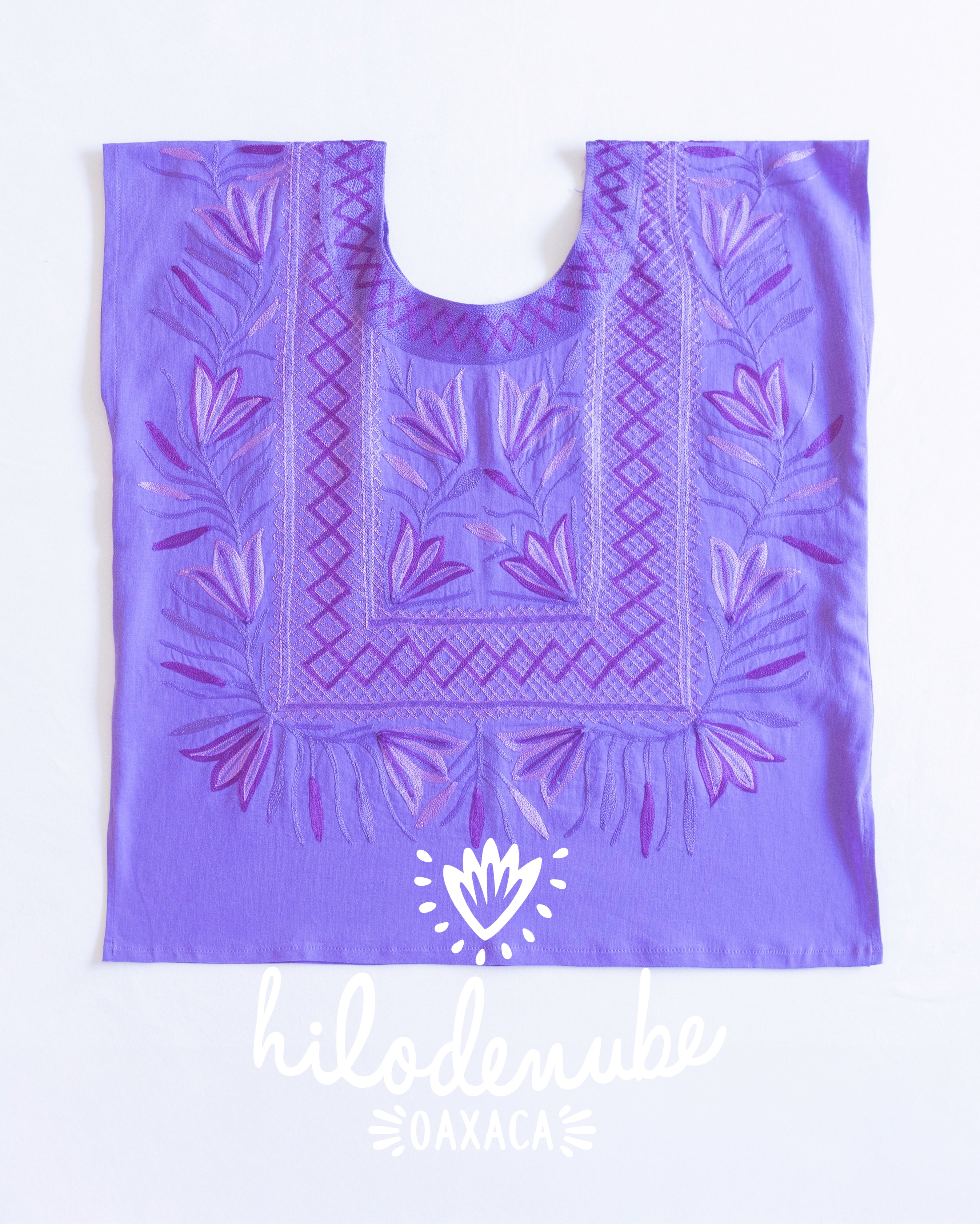 Huipil Magueyito Ramaje Violeta