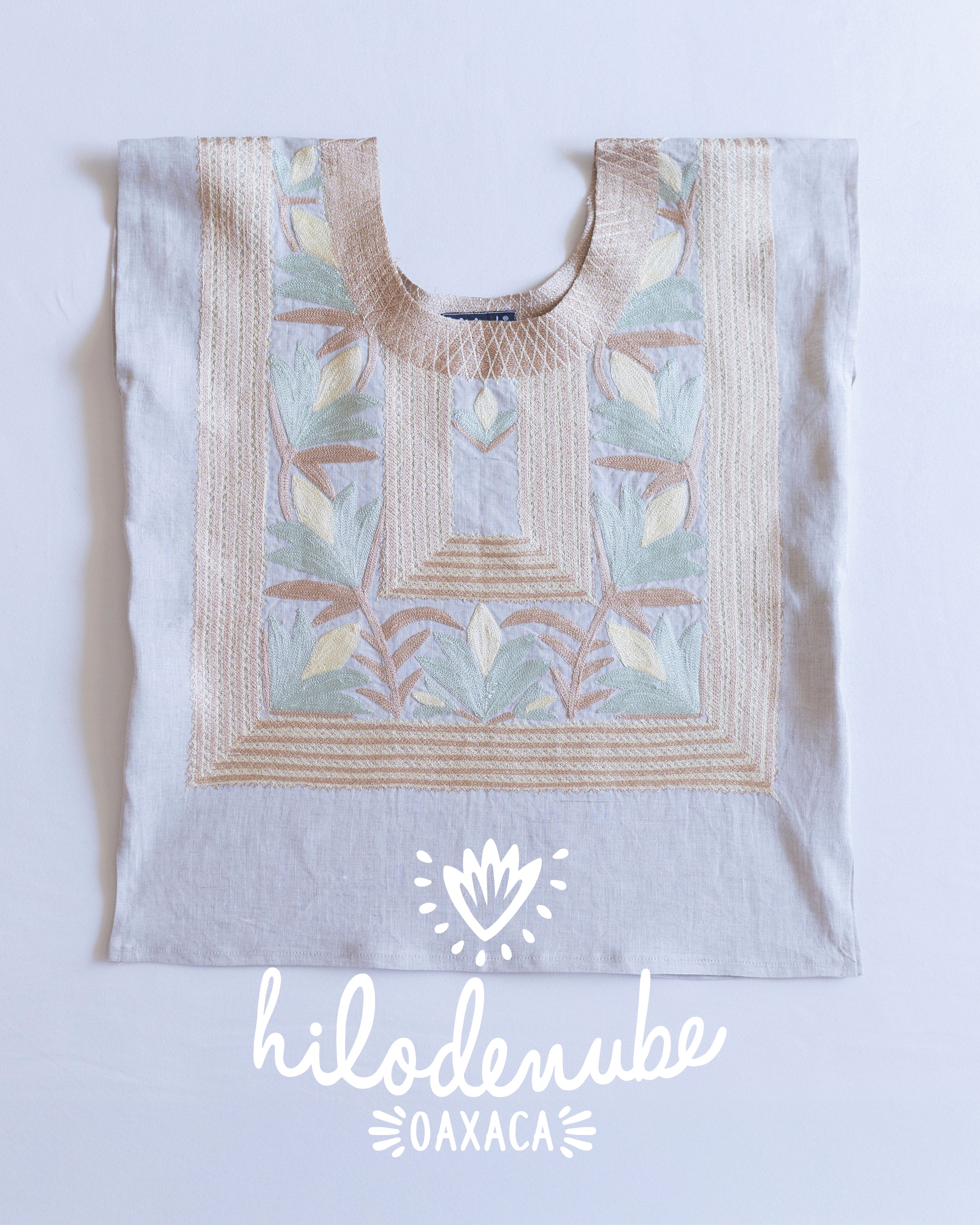 Huipil Flor de Maíz Trigo