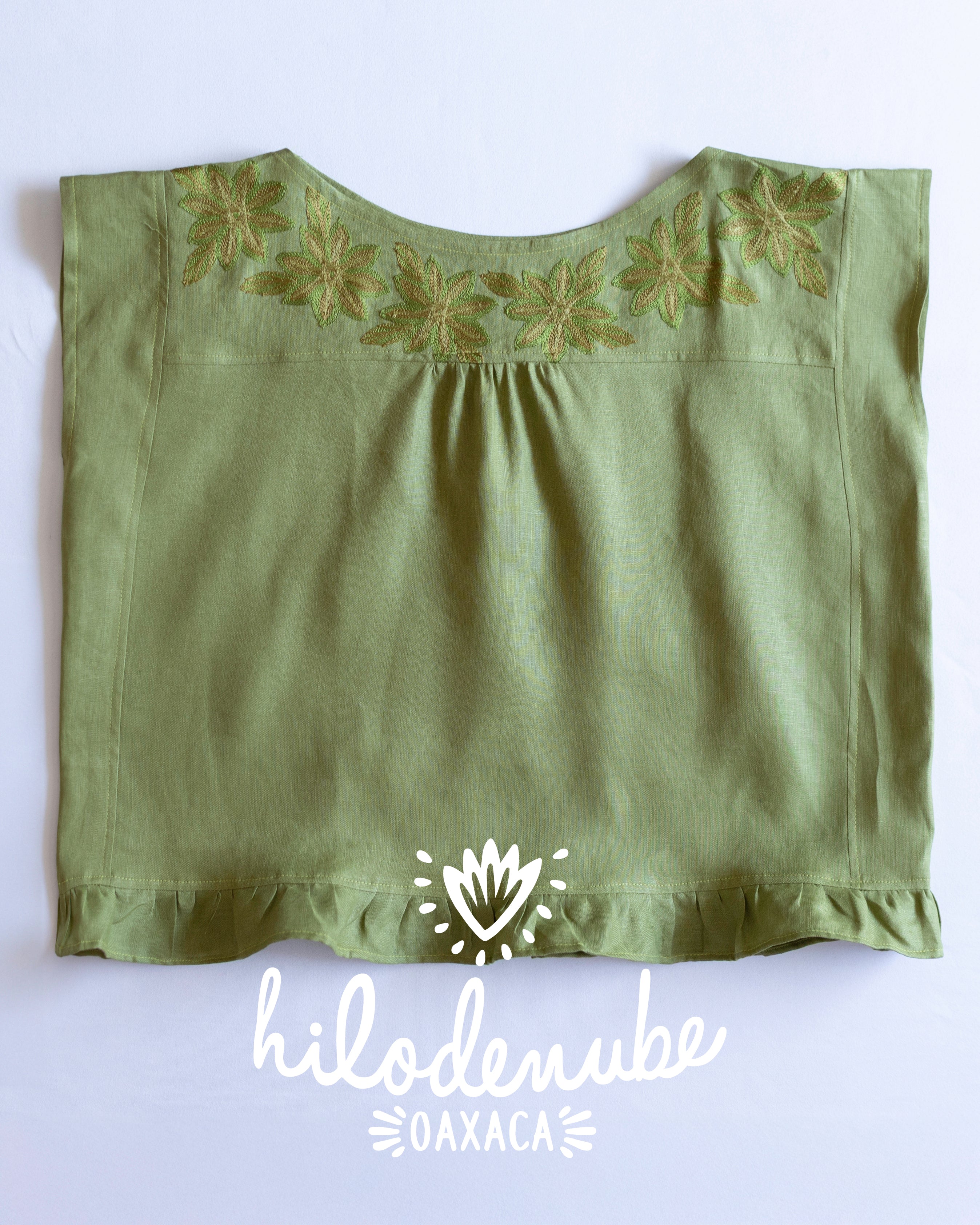 Blusa Antigua Verde Olivo