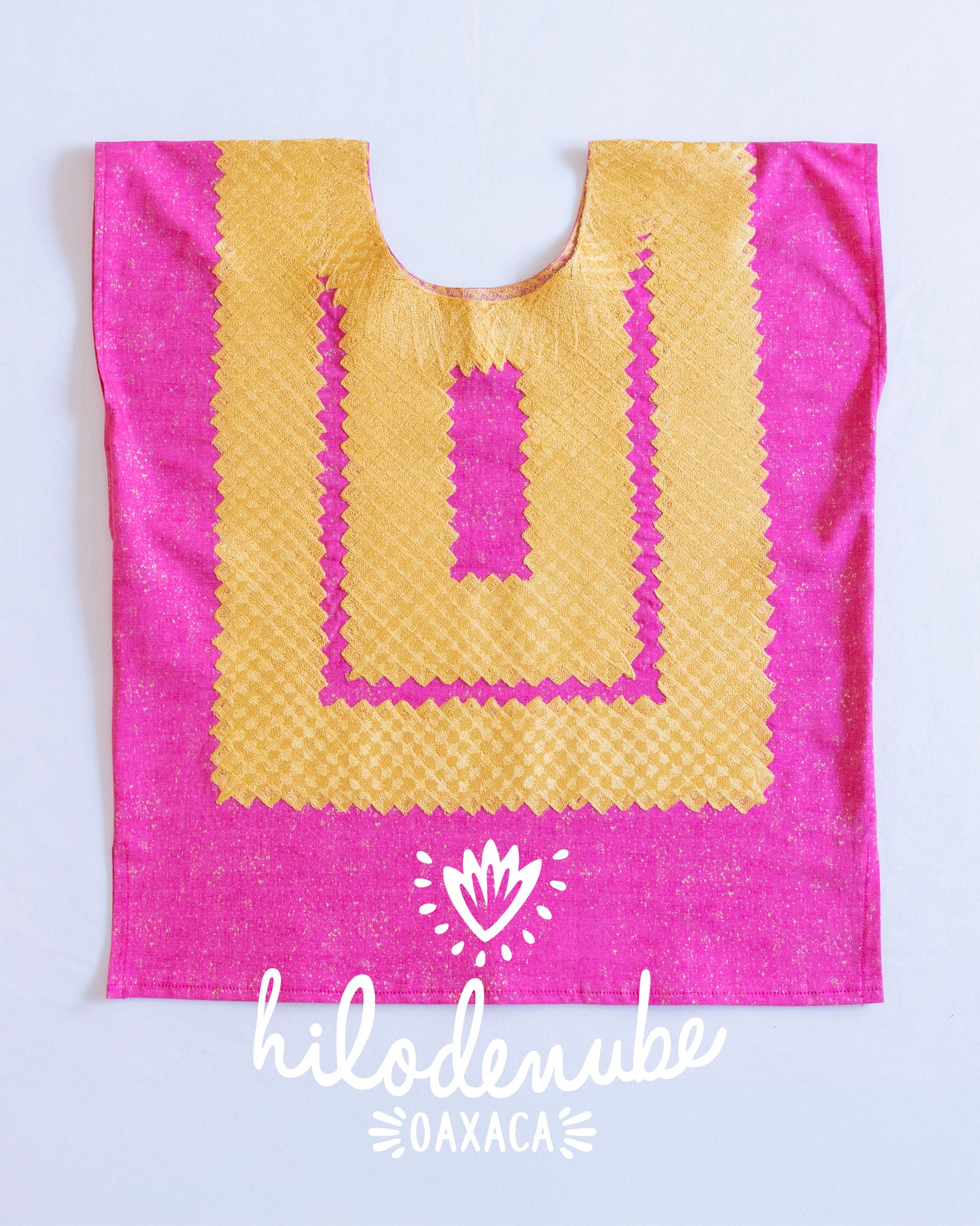 Huipil Metsk Rosa Oro