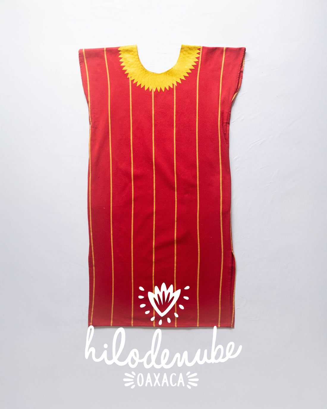 Huipil Largo Xëë Rojo / Amarillo