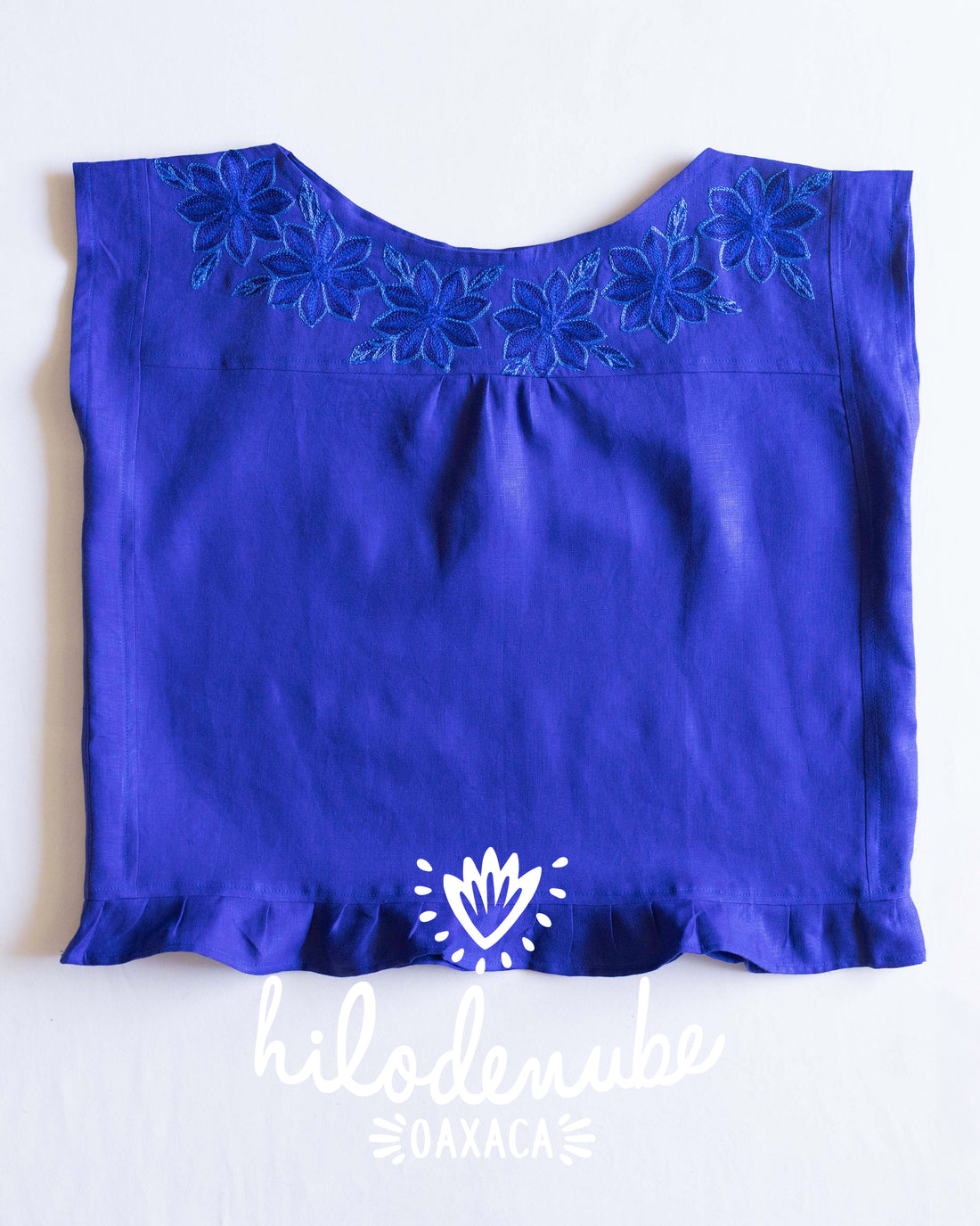 Blusa Antigua Azul Rey