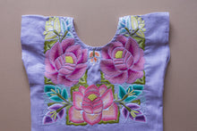 Cargar imagen en el visor de la galería, Huipil Jardín de Flores Pastel - Talla 2