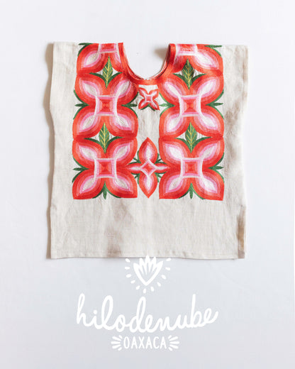 Huipil Panchito Raisin / Fuchsia