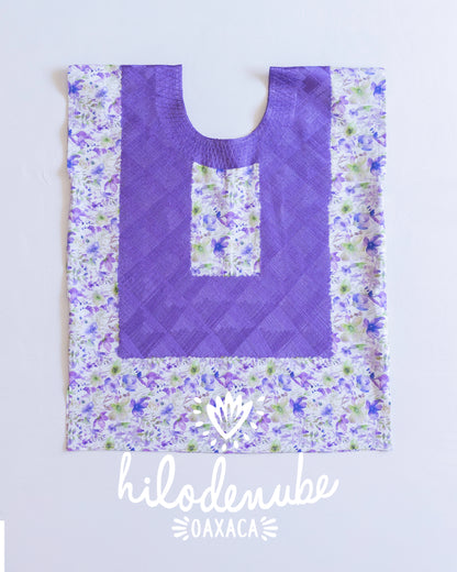 Huipil Diana Floral / Morado