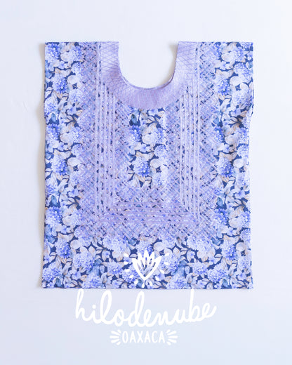 Huipil Panchito Hortensias