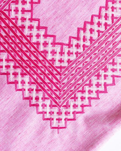 Huipil Panchito Raisin / Fuchsia