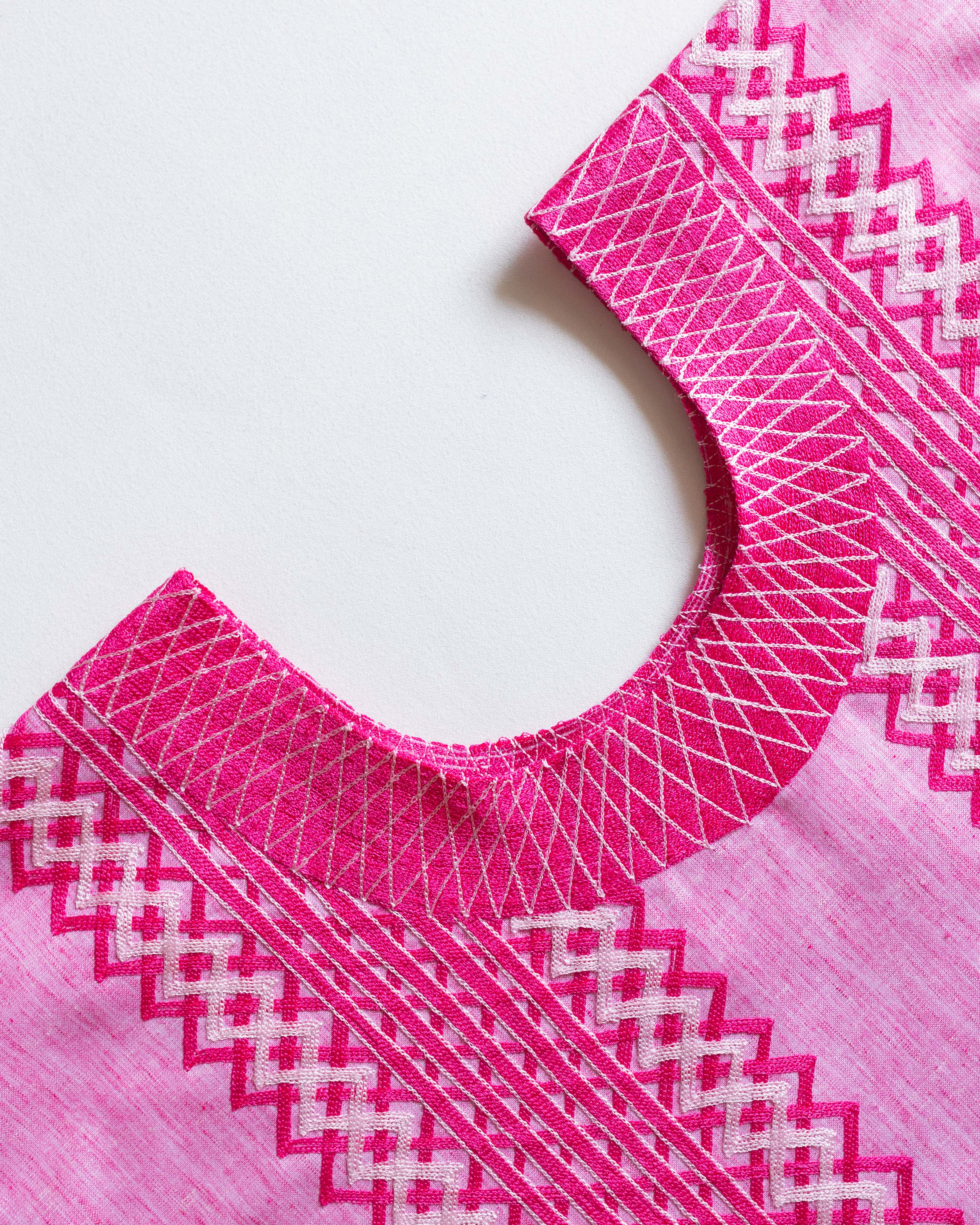 Huipil Panchito Raisin / Fuchsia