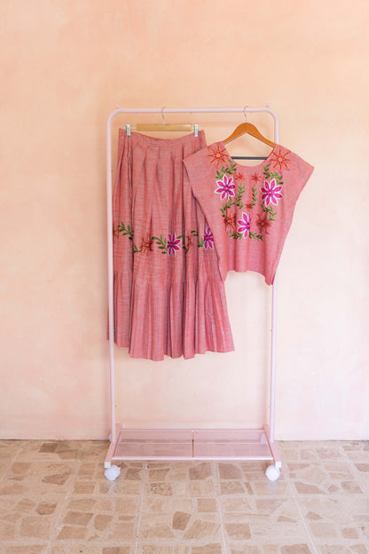Conjunto Río Antigua Coral Jaspeado