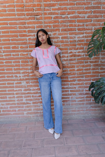 Huipil Martha Lila / Rosa