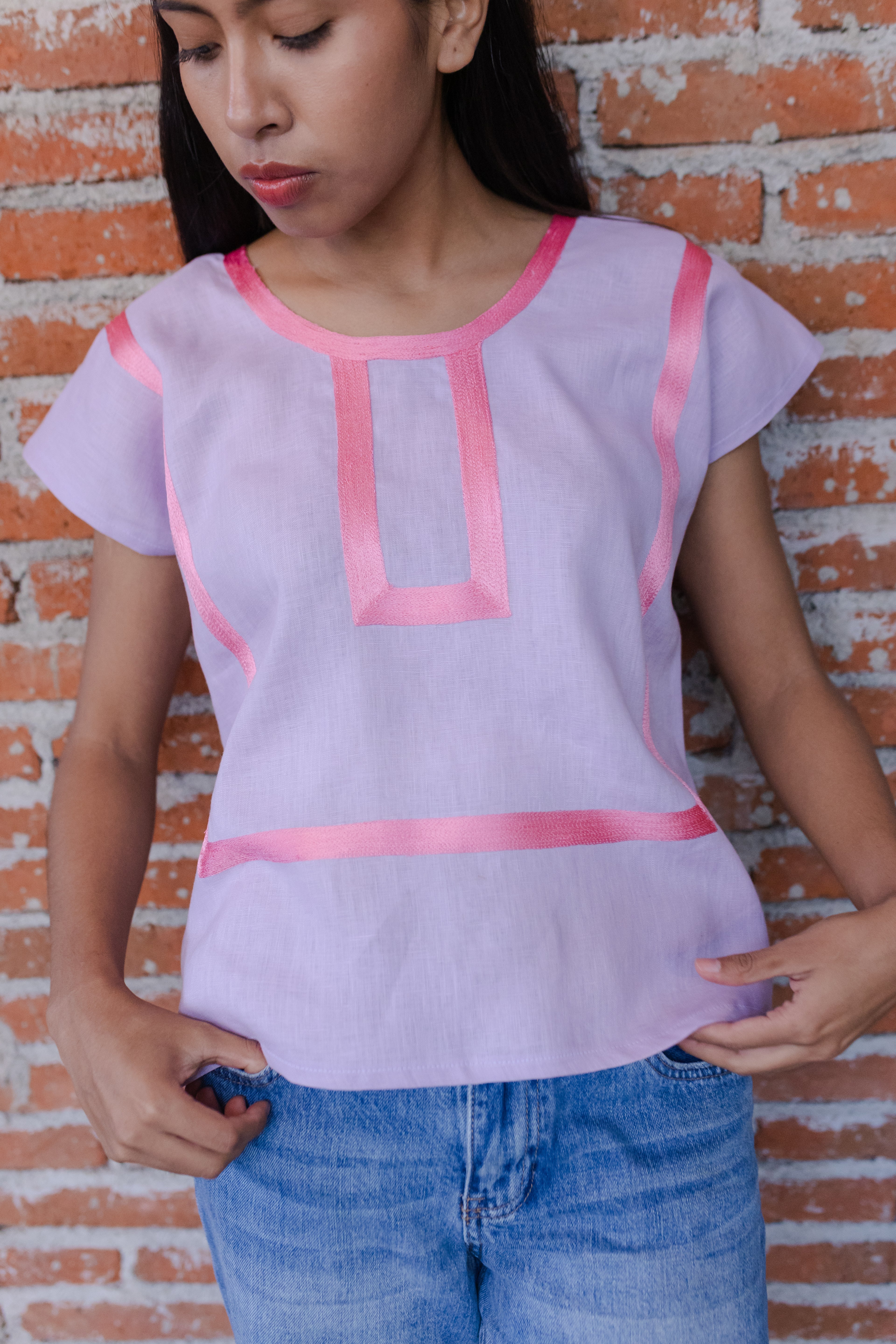 Huipil Martha Lila / Rosa