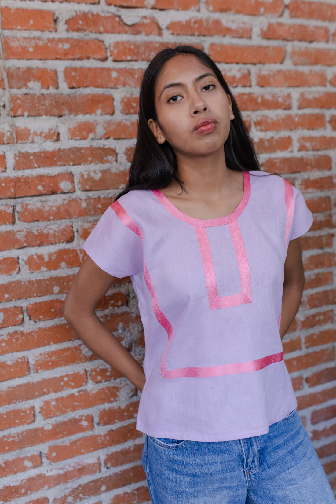 Huipil Martha Lila / Rosa