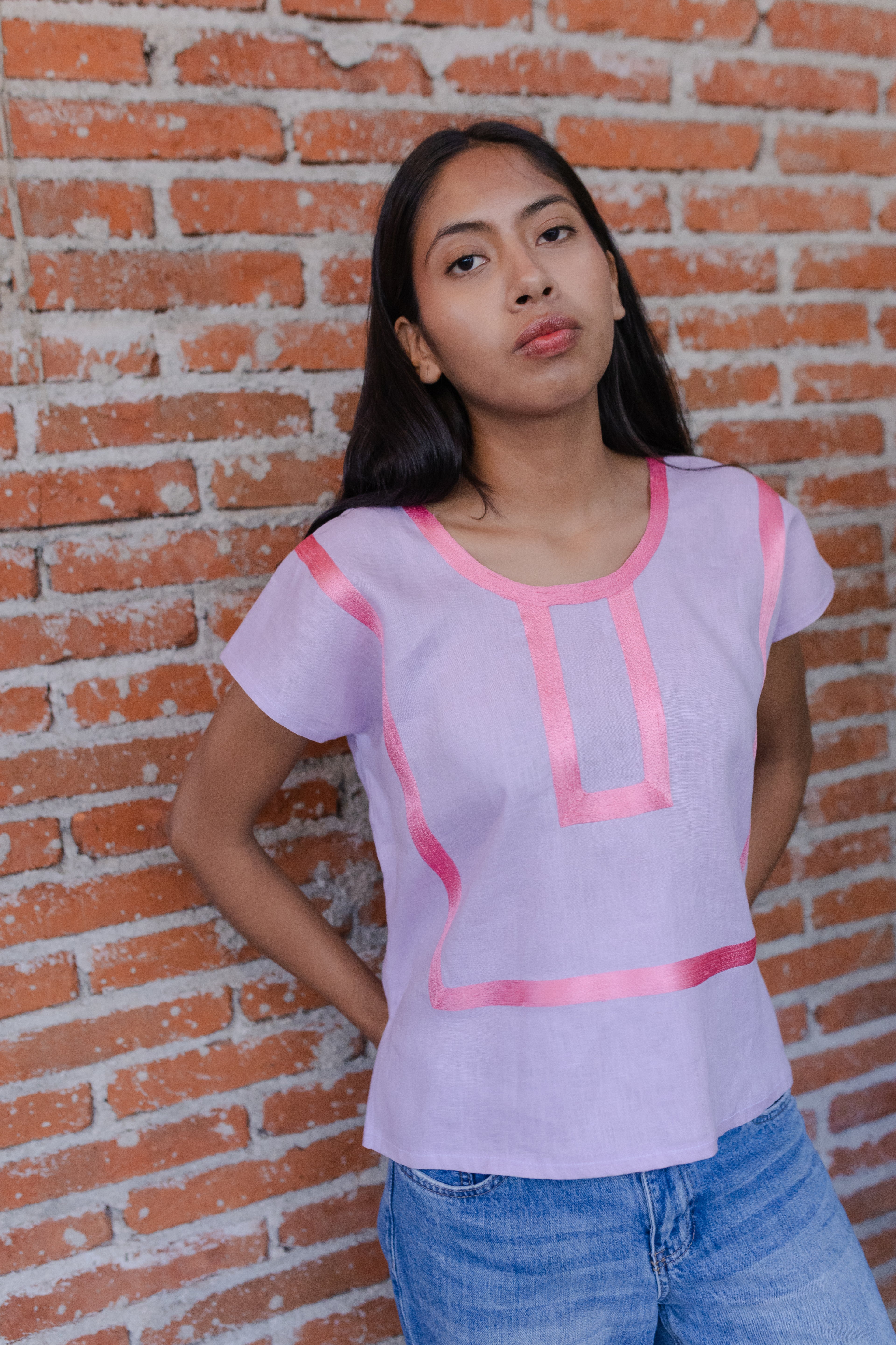 Huipil Martha Lila / Rosa