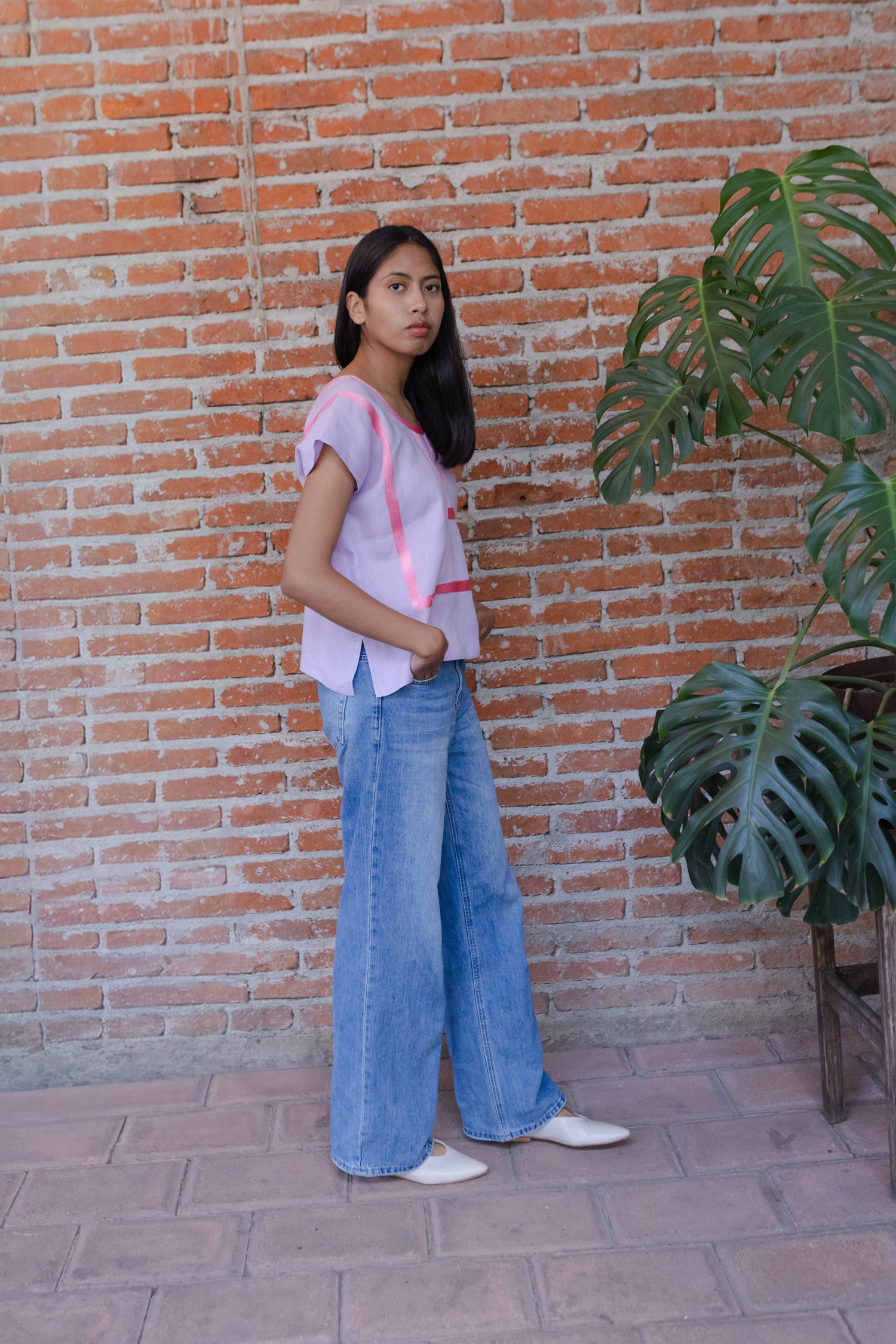Huipil Martha Lila / Rosa