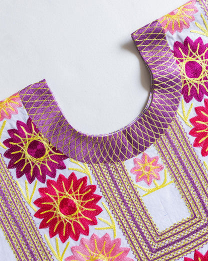 Huipil Panchito Raisin / Fuchsia