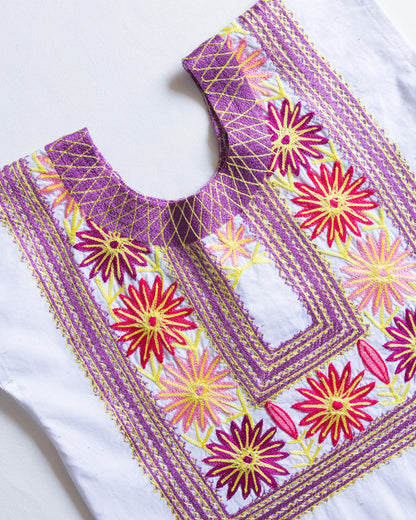 Huipil Panchito Raisin / Fuchsia
