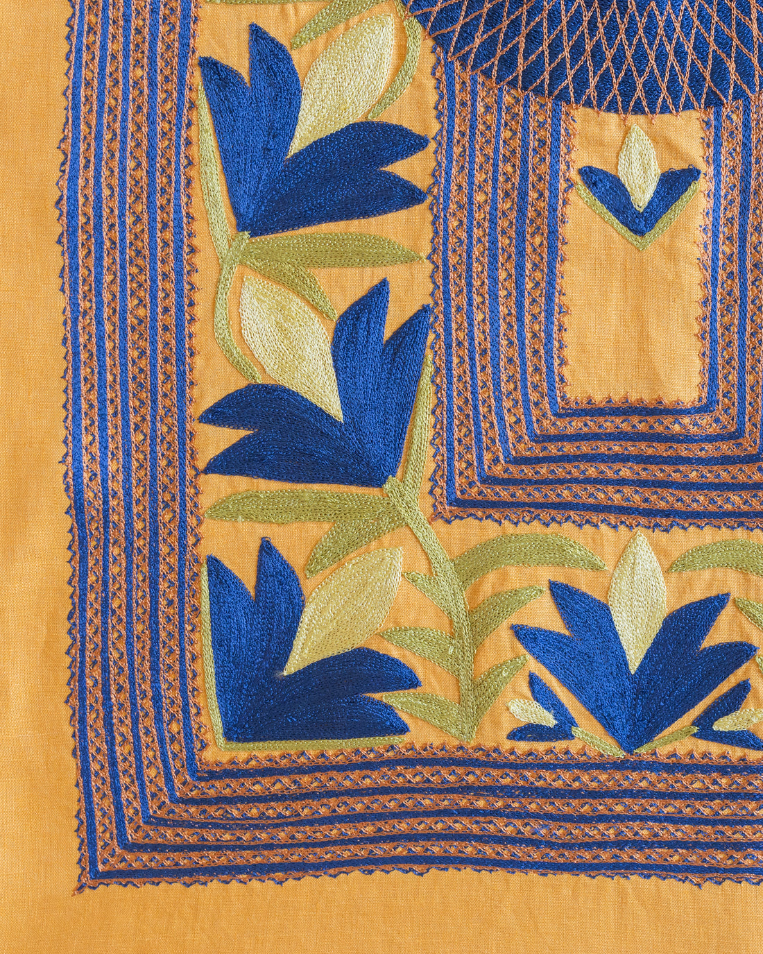 Huipil Flor de Maíz Atardecer