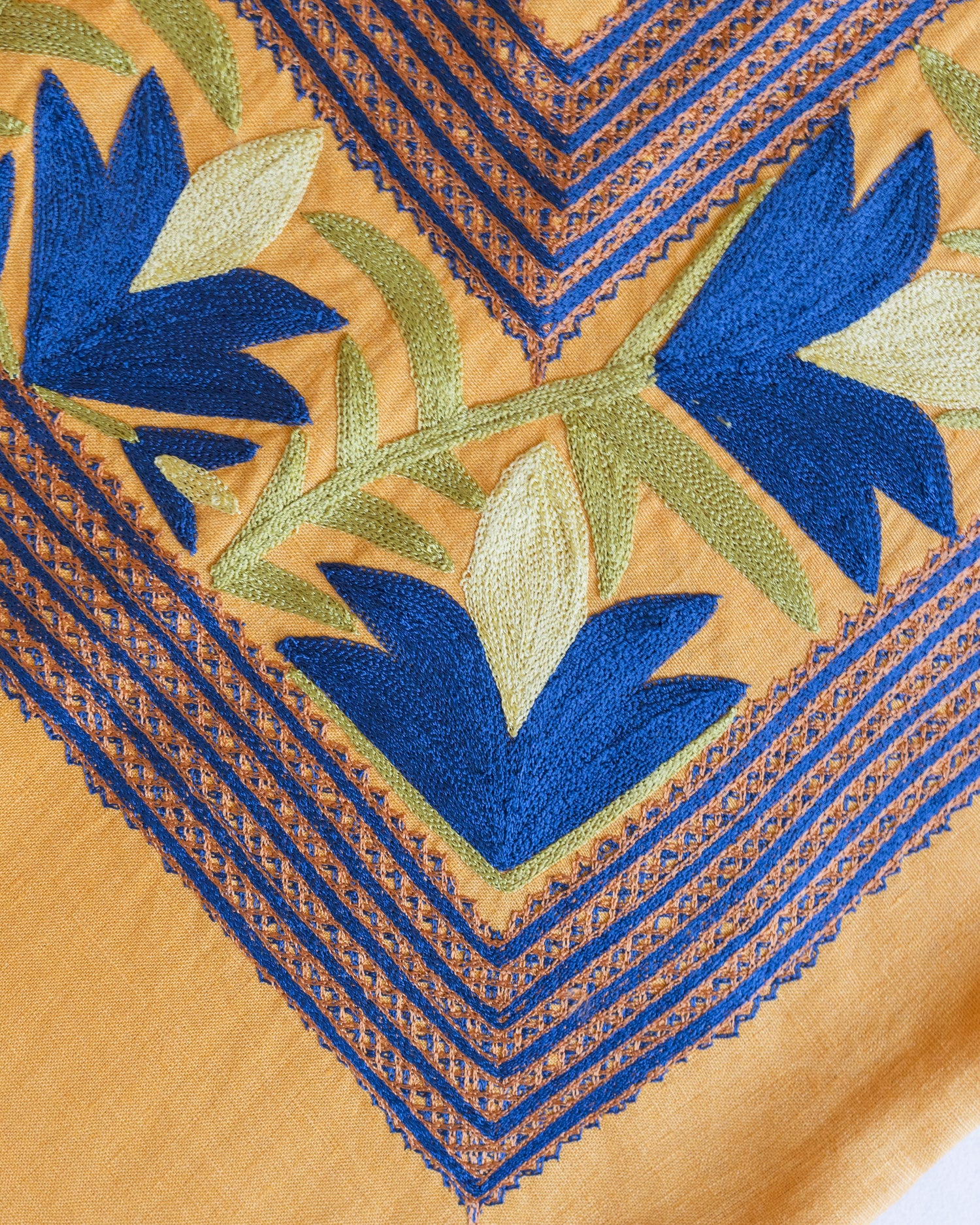 Huipil Flor de Maíz Atardecer