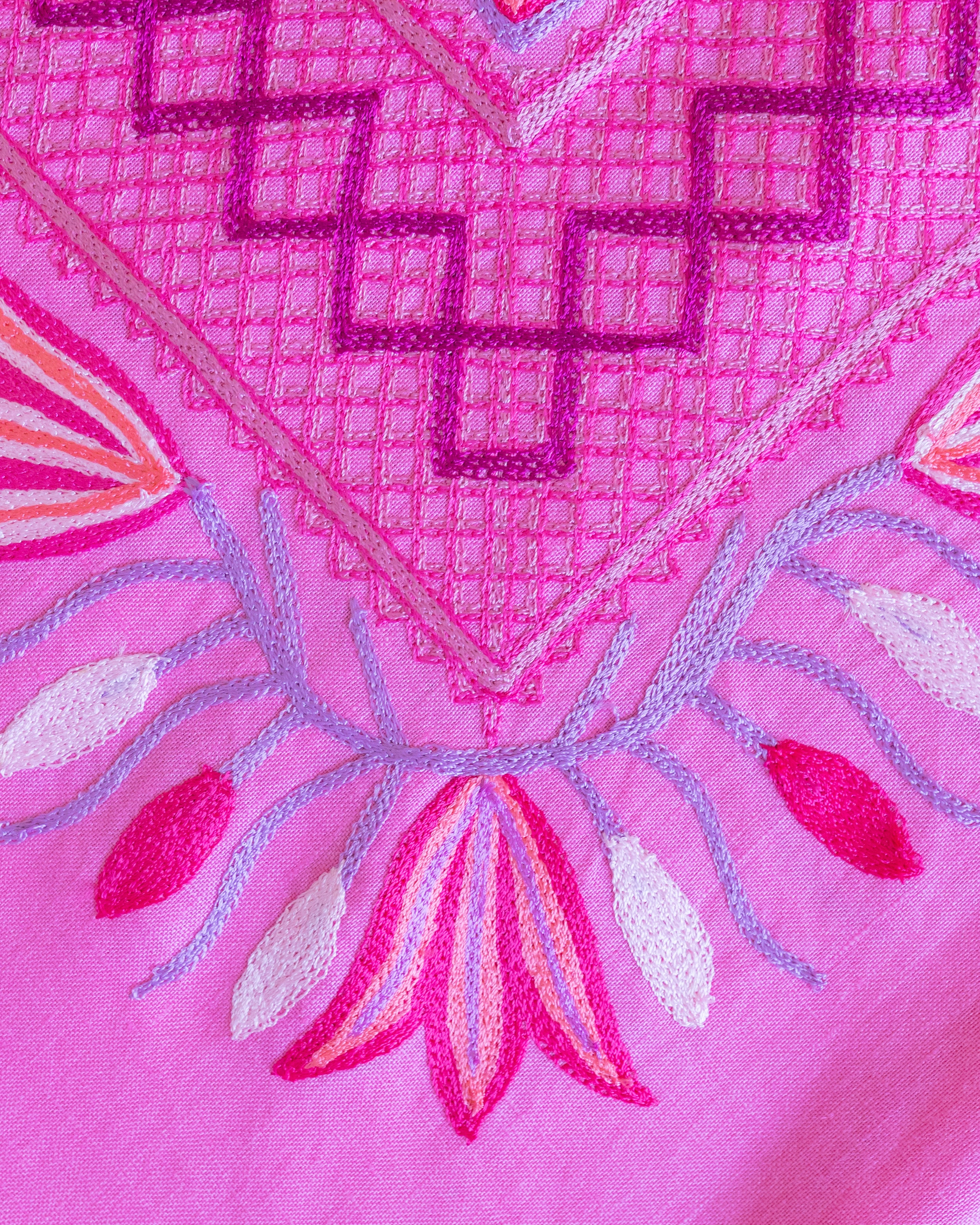 Huipil Magueyito Ramaje Rosa